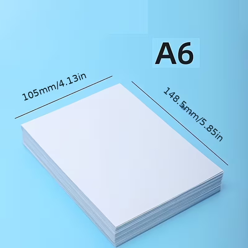Commercial Printing Paper - A6 복사용지 소형 인쇄용지 500매 1팩
