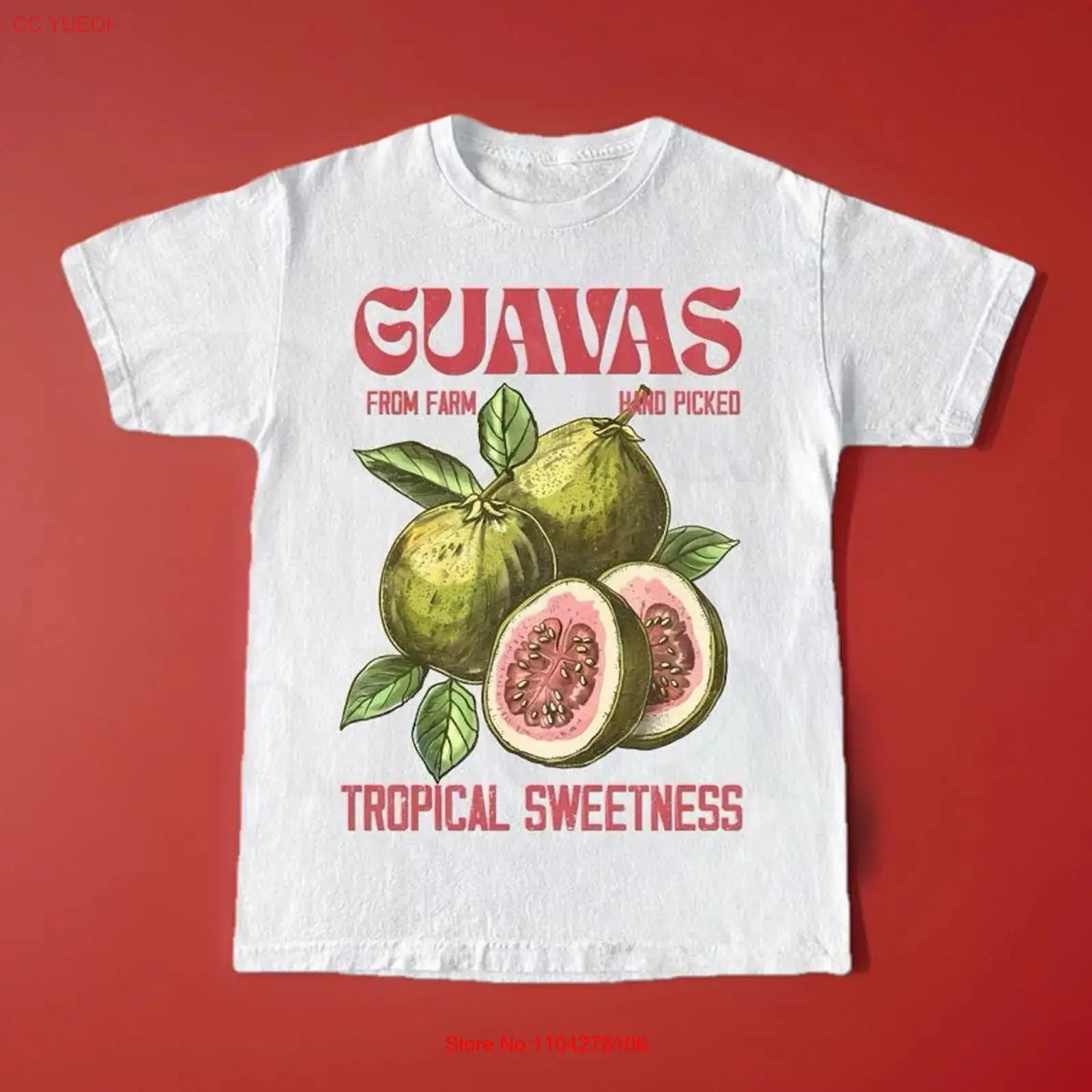 Guavas Retro Commercial T Shir - Commercial Printing Labels 리뷰 및 가격