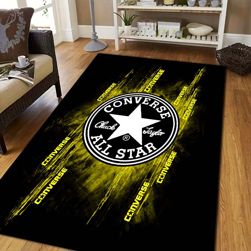 C-Converse 소프트 플란넬 프린트 러그 미끄럼  - Commercial Printing Inc 리뷰 및 가격