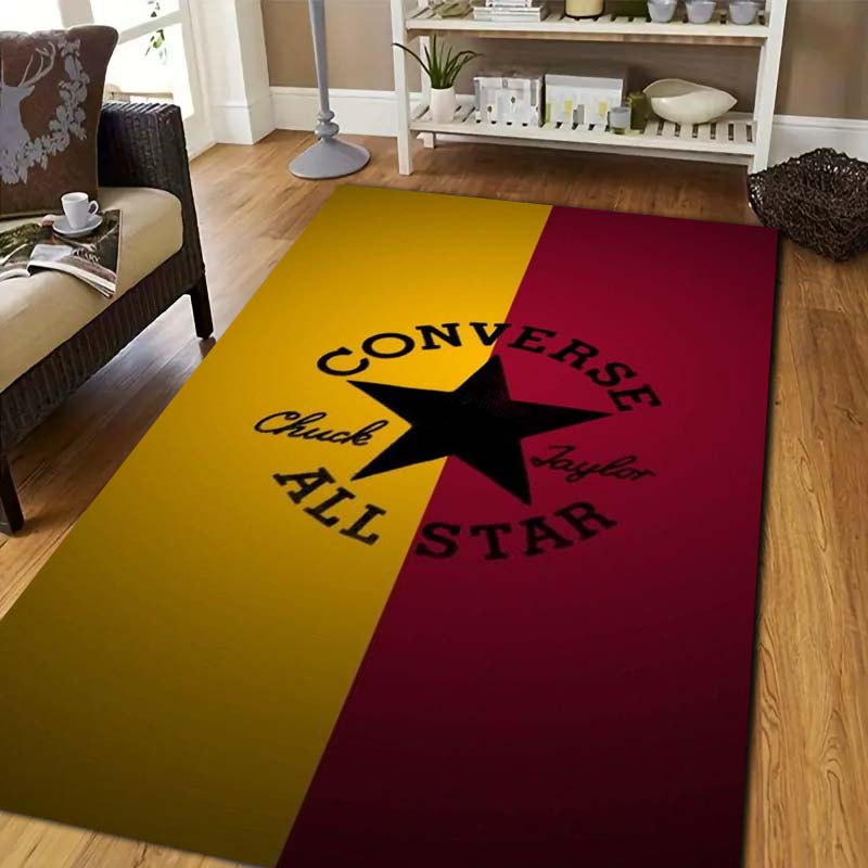 C-Converse 소프트 플란넬 프린트 러그 미끄럼  - Commercial Printing Inc 리뷰 및 가격