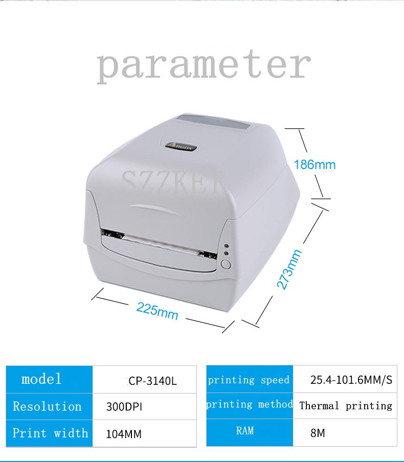 CP-3140L 고속 열전사 프린터, 감열식 프린터,  - Commercial Printing Labels 리뷰 및 가격